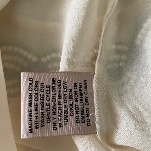 Philosophy tank, size extra small beaded sheer - Picture 5 of 5